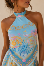 Ocean halter set