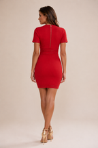 Red dress