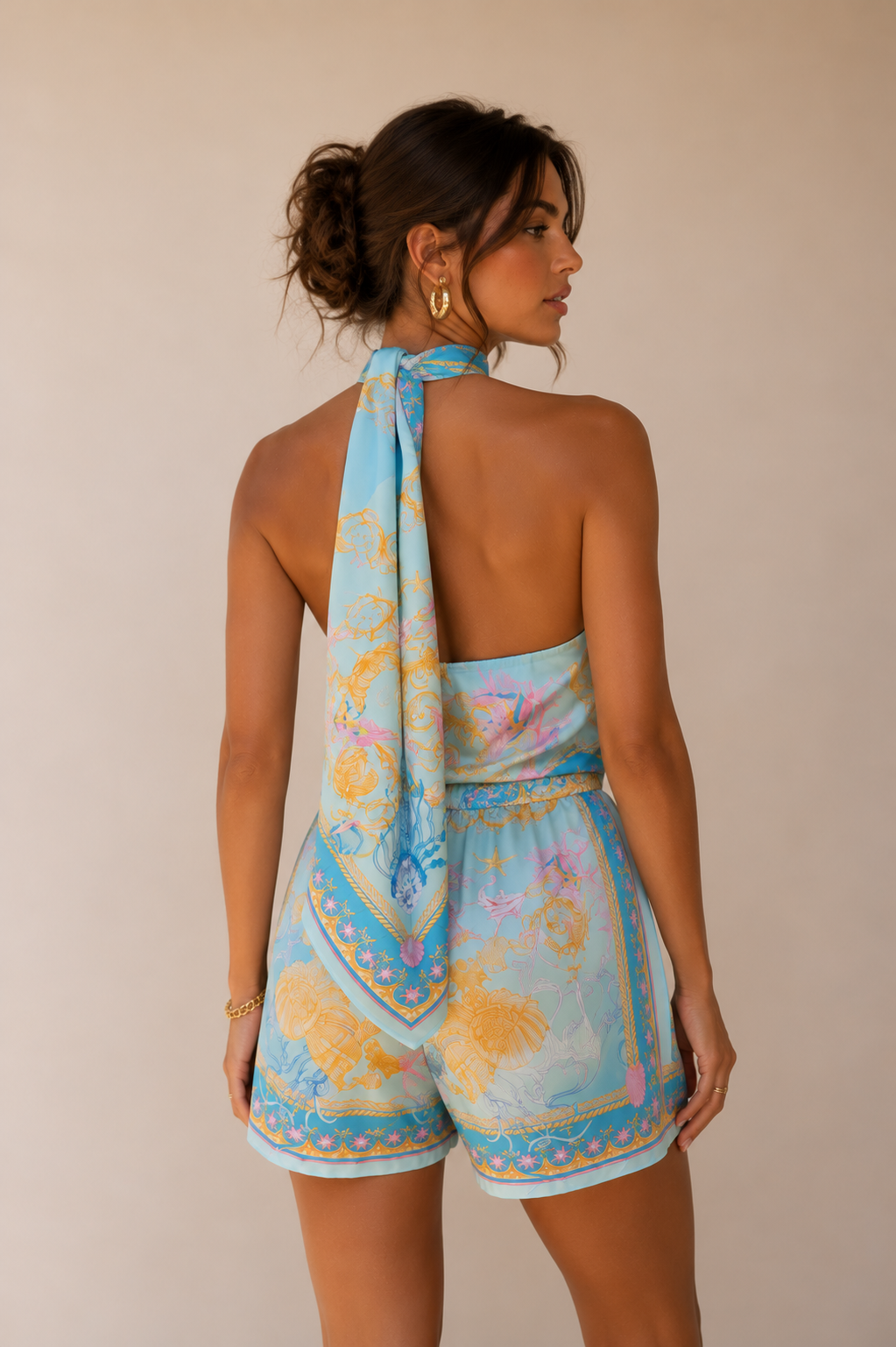 Ocean halter set