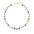 Green necklace